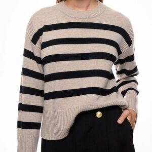 Derek Lam
Striped Crewneck Sweater Sz L